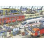 Puzzle Statie De Tren, 60 Piese Ravensburger - 1